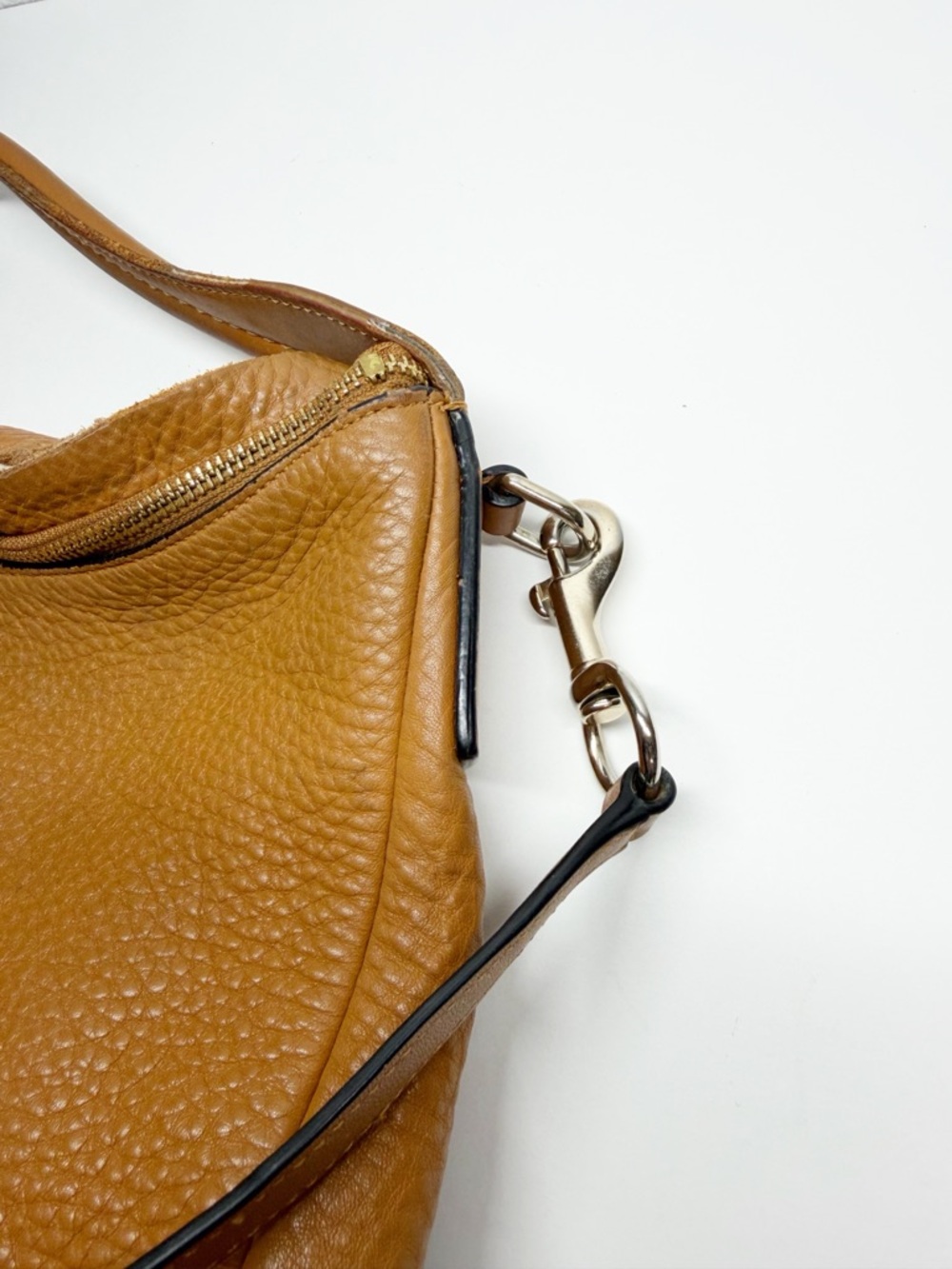 Coach Bleeker Sullivan Pebbled Leather Hobo Crossbody Purse - Picture 9 of 12
